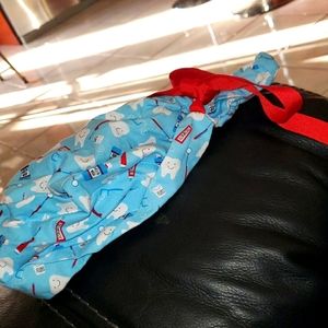 Dental hair, pony tail surgical/scrubs cap/ hat